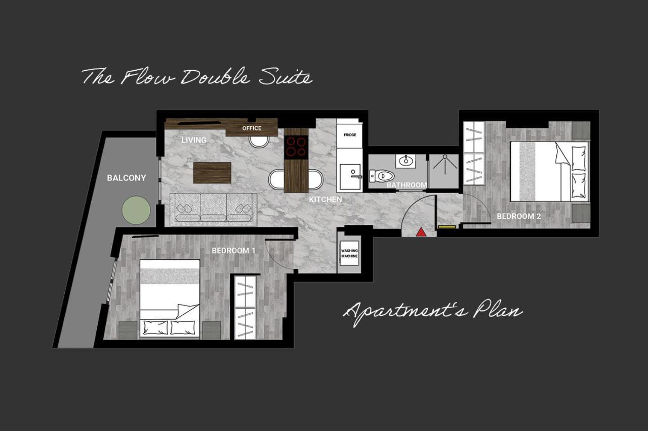 Flow - White Tower Two Bedroom Suite Thessaloniki Exterior foto